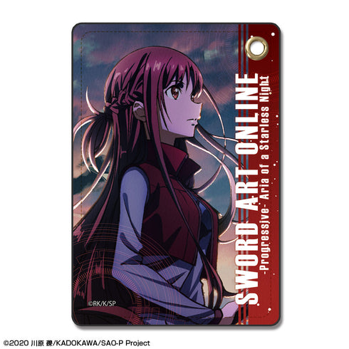 『ソードアート・オンライン -プログレッシブ- 星なき夜のアリア』レザーパスケース デザイン04(アスナ/B)【202508再販】